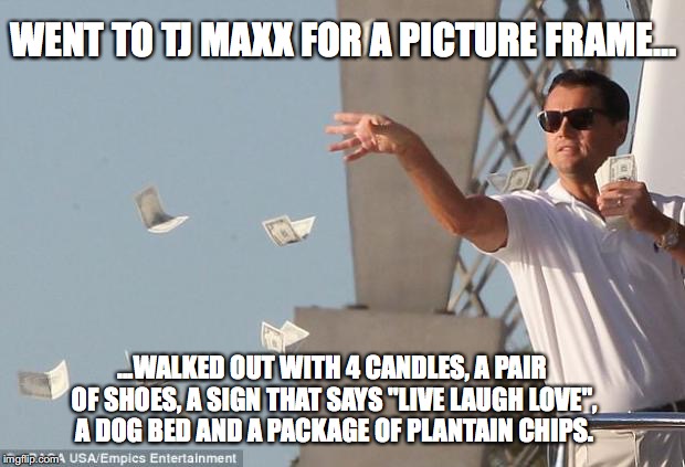 TJ Maxx Leo Meme